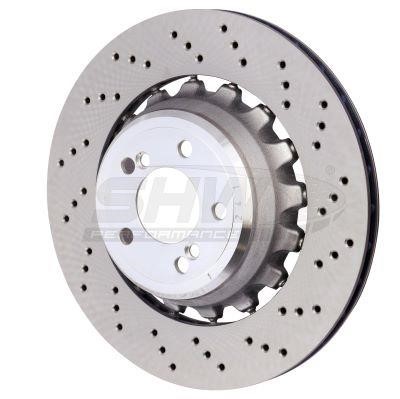SHW Performance BRR48504 Rear ventilated brake disc BRR48504: Buy near me in Poland at 2407.PL - Good price!