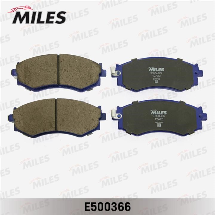 Miles E500366 Brake Pad Set, disc brake E500366: Buy near me in Poland at 2407.PL - Good price!