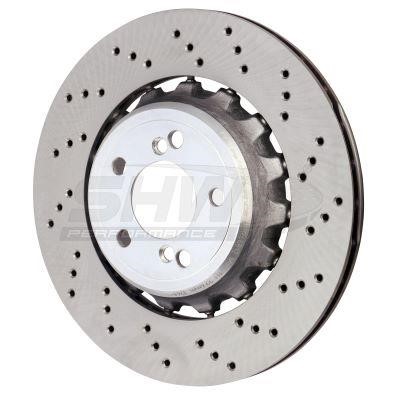 SHW Performance BRR44812 Rear ventilated brake disc BRR44812: Buy near me in Poland at 2407.PL - Good price!