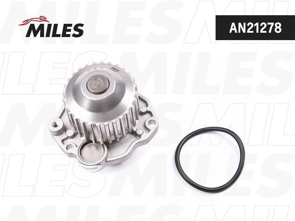 Miles AN21278 Water pump AN21278: Buy near me in Poland at 2407.PL - Good price!