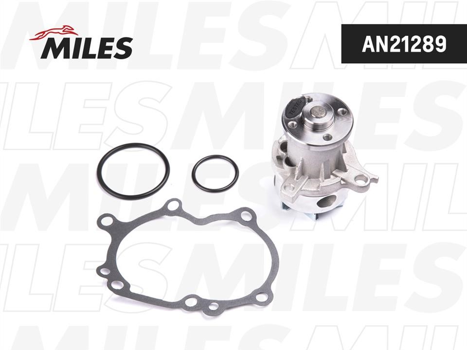 Miles AN21289 Water pump AN21289: Buy near me in Poland at 2407.PL - Good price!