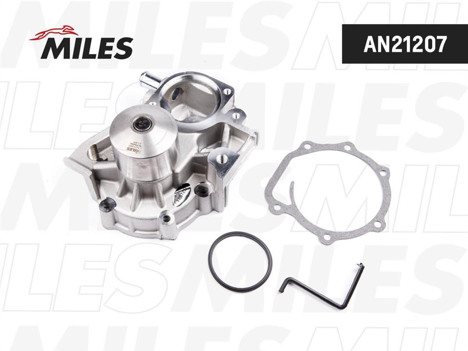 Miles AN21207 Water pump AN21207: Buy near me in Poland at 2407.PL - Good price!