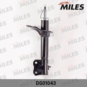 Miles DG01043 Front oil and gas suspension shock absorber DG01043: Buy near me in Poland at 2407.PL - Good price!