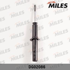 Miles DG02086 Front oil and gas suspension shock absorber DG02086: Buy near me in Poland at 2407.PL - Good price!