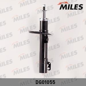 Miles DG01055 Front oil and gas suspension shock absorber DG01055: Buy near me in Poland at 2407.PL - Good price!