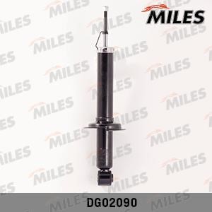 Miles DG02090 Rear oil and gas suspension shock absorber DG02090: Buy near me in Poland at 2407.PL - Good price!