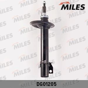 Miles DG01205 Front oil and gas suspension shock absorber DG01205: Buy near me at 2407.PL in Poland at an Affordable price!