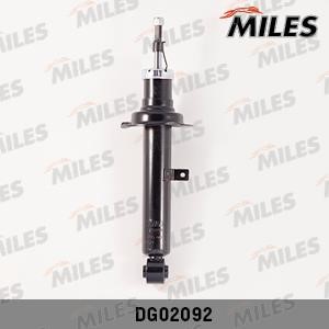 Miles DG02092 Front oil and gas suspension shock absorber DG02092: Buy near me in Poland at 2407.PL - Good price!
