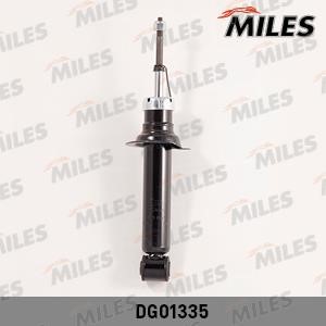 Miles DG01335 Rear oil and gas suspension shock absorber DG01335: Buy near me in Poland at 2407.PL - Good price!
