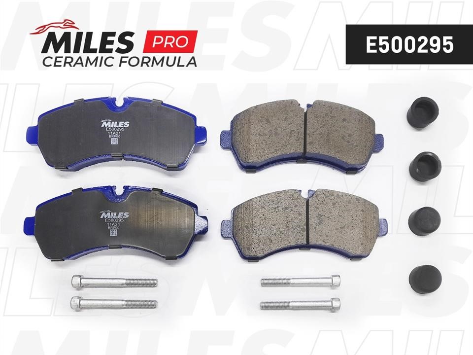 Miles E500295 Brake Pad Set, disc brake E500295: Buy near me in Poland at 2407.PL - Good price!
