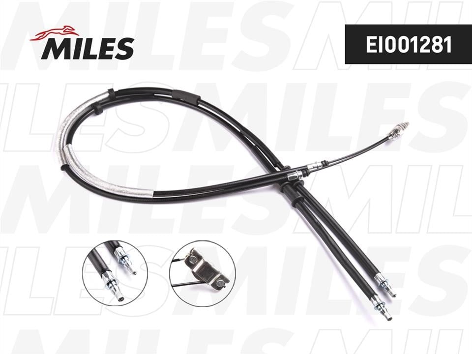 Miles EI001281 Cable Pull, parking brake EI001281: Buy near me in Poland at 2407.PL - Good price!