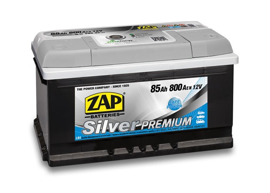 ZAP 585 45 Акумулятор ZAP Silver Premium 12В 85Ач 800(EN) R+ 58545: Приваблива ціна - Купити у Польщі на 2407.PL!