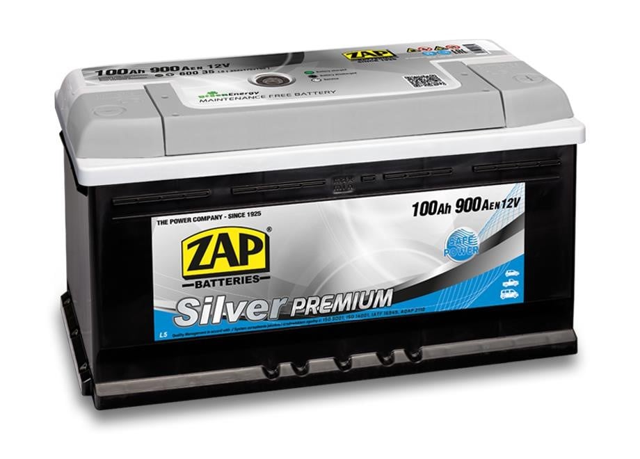 ZAP 600 35 Starterbatterie ZAP Silver Premium 12V 100Ah 900(EN) R+ 60035: Kaufen Sie zu einem guten Preis in Polen bei 2407.PL!
