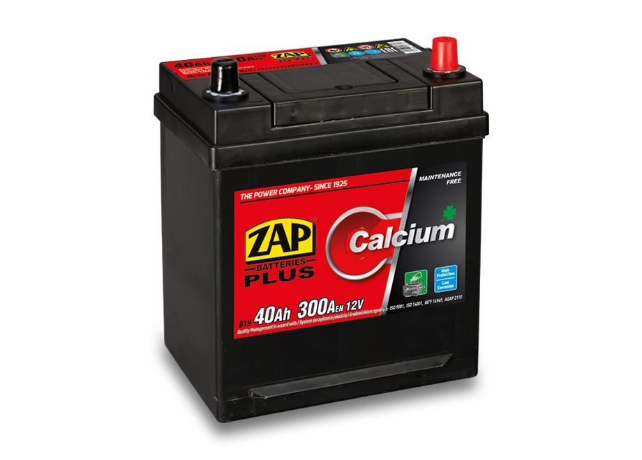 ZAP 540 77 Акумулятор ZAP Calcium Plus 12В 40Ач 300(EN) R+ 54077: Приваблива ціна - Купити у Польщі на 2407.PL!