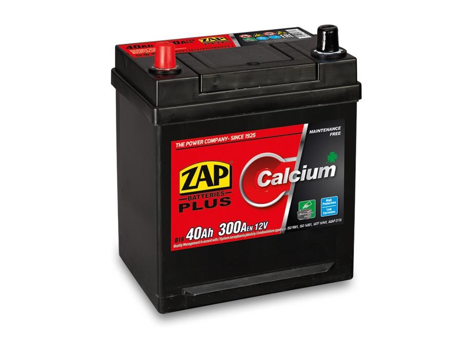 ZAP 540 79 Akumulator ZAP Calcium Plus 12V 40Ah 300(EN) P+ 54079: Atrakcyjna cena w Polsce na 2407.PL - Zamów teraz!