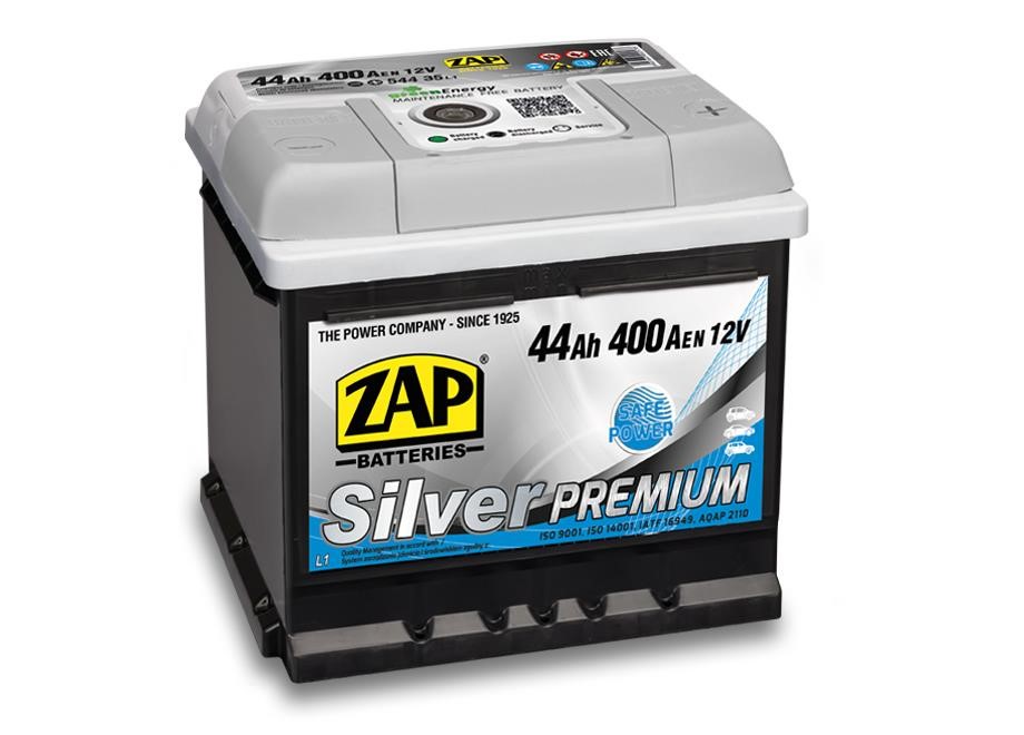 ZAP 544 35 Starterbatterie ZAP Silver Premium 12V 44Ah 400(EN) R+ 54435: Kaufen Sie zu einem guten Preis in Polen bei 2407.PL!