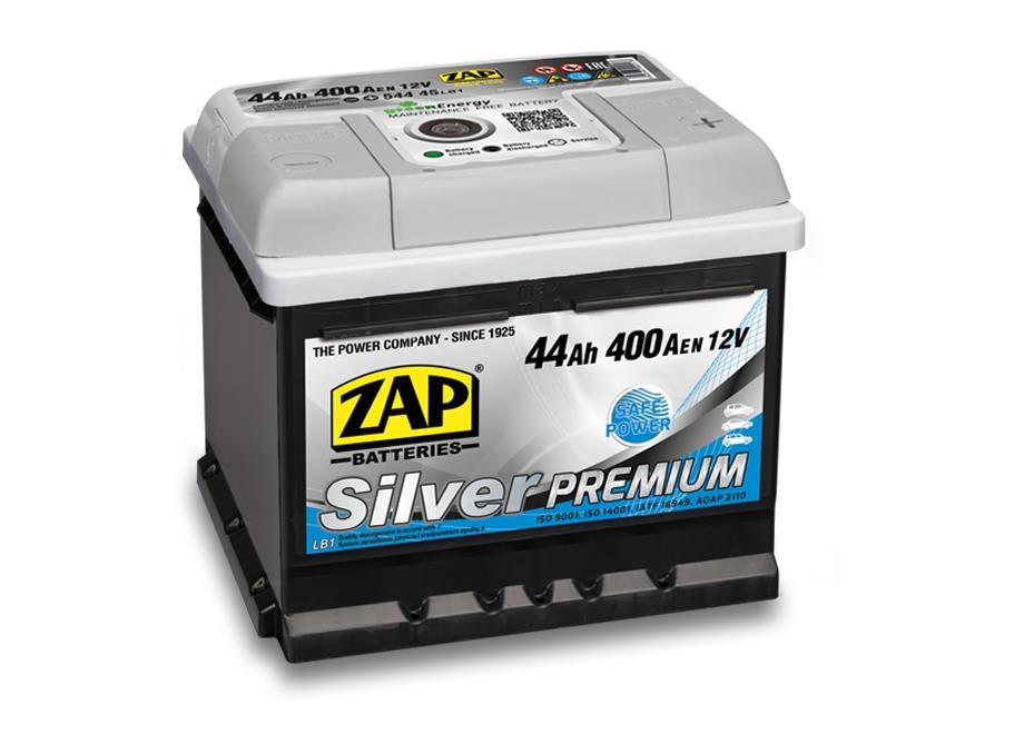 ZAP 544 45 Akumulator ZAP Silver Premium 12V 44Ah 400(EN) P+ 54445: Dobra cena w Polsce na 2407.PL - Kup Teraz!