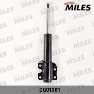 Miles DG01061 Front oil and gas suspension shock absorber DG01061: Buy near me at 2407.PL in Poland at an Affordable price!