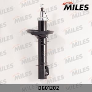 Miles DG01202 Front oil and gas suspension shock absorber DG01202: Buy near me in Poland at 2407.PL - Good price!