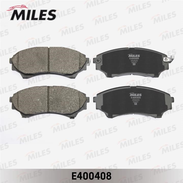 Miles E400408 Brake Pad Set, disc brake E400408: Buy near me in Poland at 2407.PL - Good price!