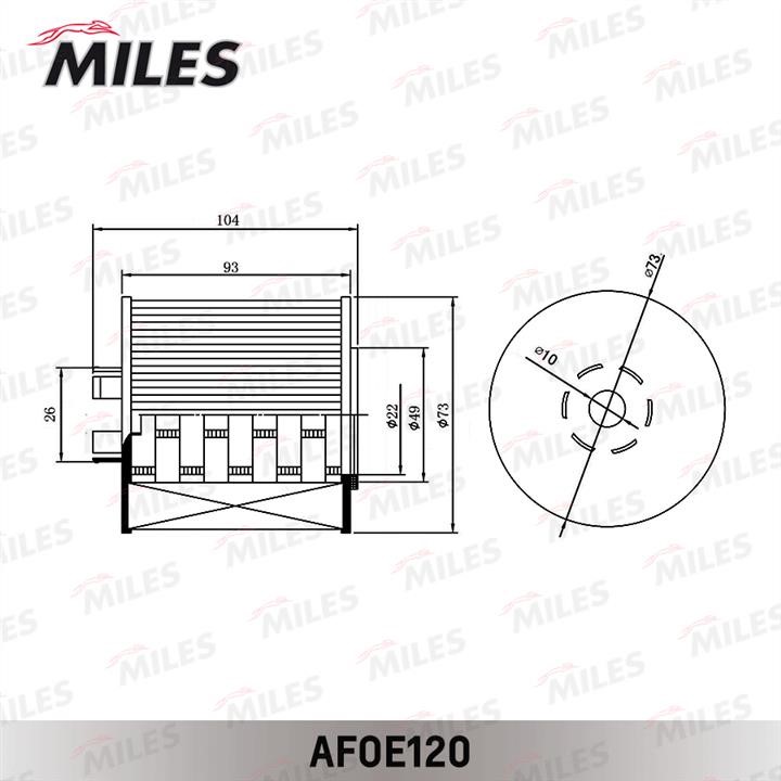 Купити Miles AFOE120 за низькою ціною в Польщі!
