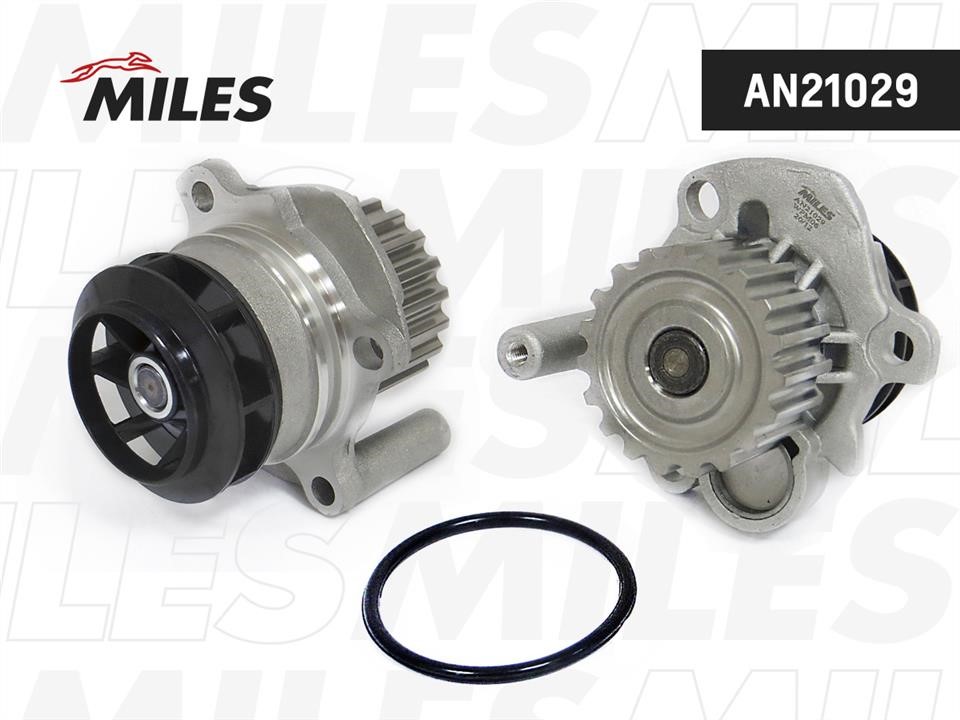 Miles AN21029 Water pump AN21029: Buy near me in Poland at 2407.PL - Good price!