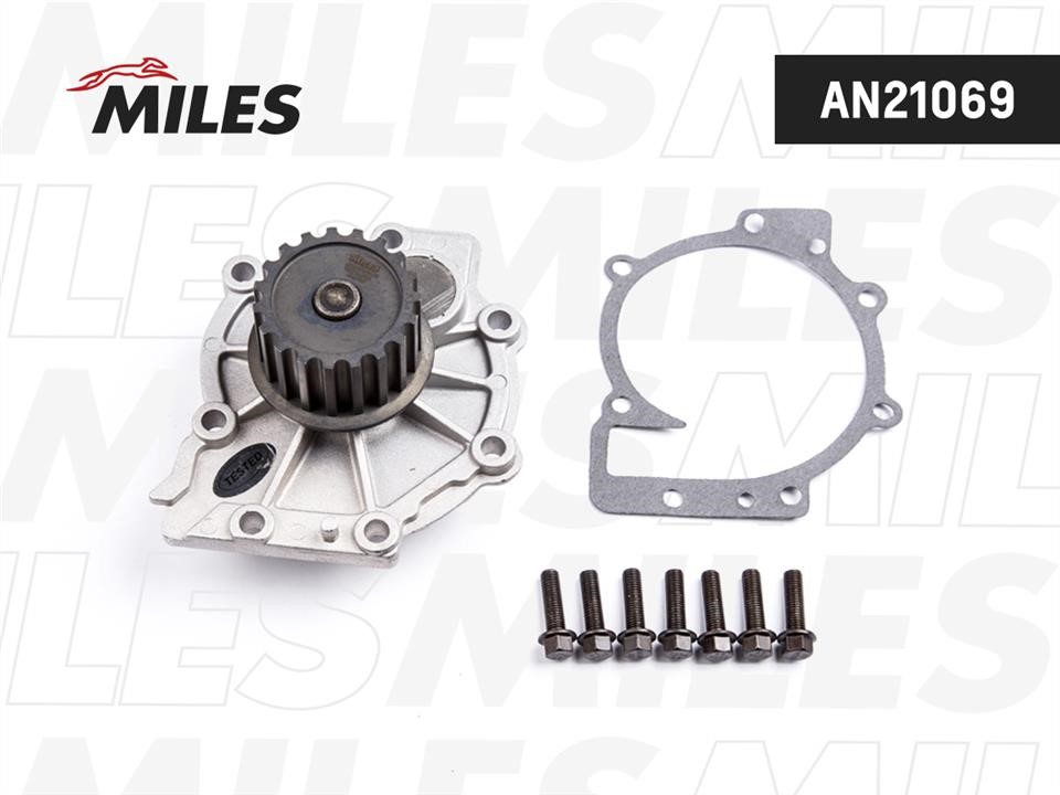 Miles AN21069 Water pump AN21069: Buy near me in Poland at 2407.PL - Good price!