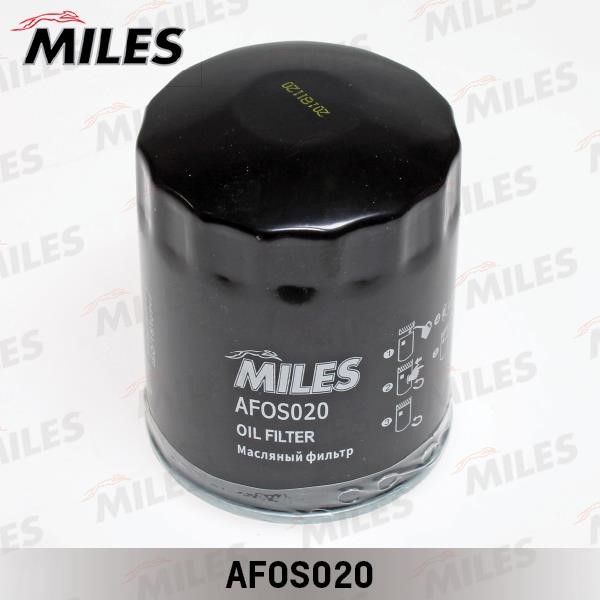 Miles AFOS020 Фільтр масляний AFOS020: Приваблива ціна - Купити у Польщі на 2407.PL!