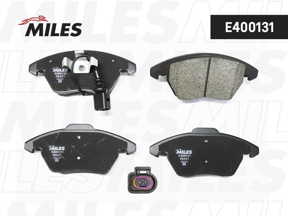Miles E400131 Brake Pad Set, disc brake E400131: Buy near me in Poland at 2407.PL - Good price!