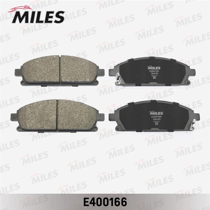 Miles E400166 Brake Pad Set, disc brake E400166: Buy near me in Poland at 2407.PL - Good price!