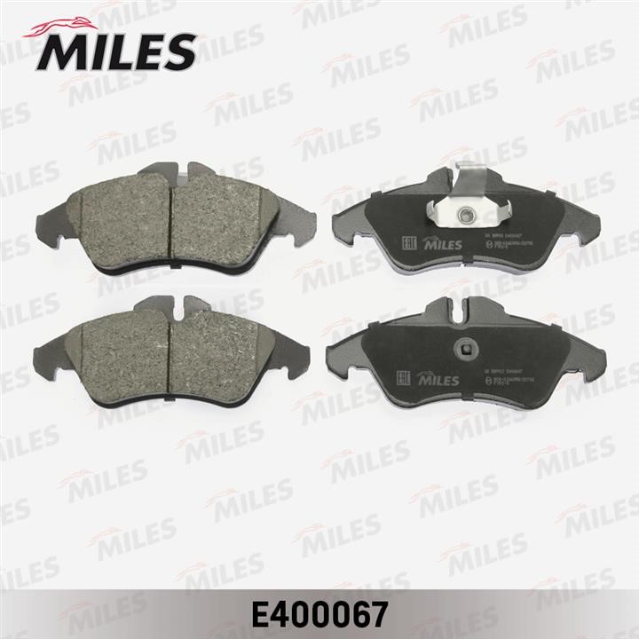 Miles E400067 Гальмівні колодки, комплект E400067: Приваблива ціна - Купити у Польщі на 2407.PL!