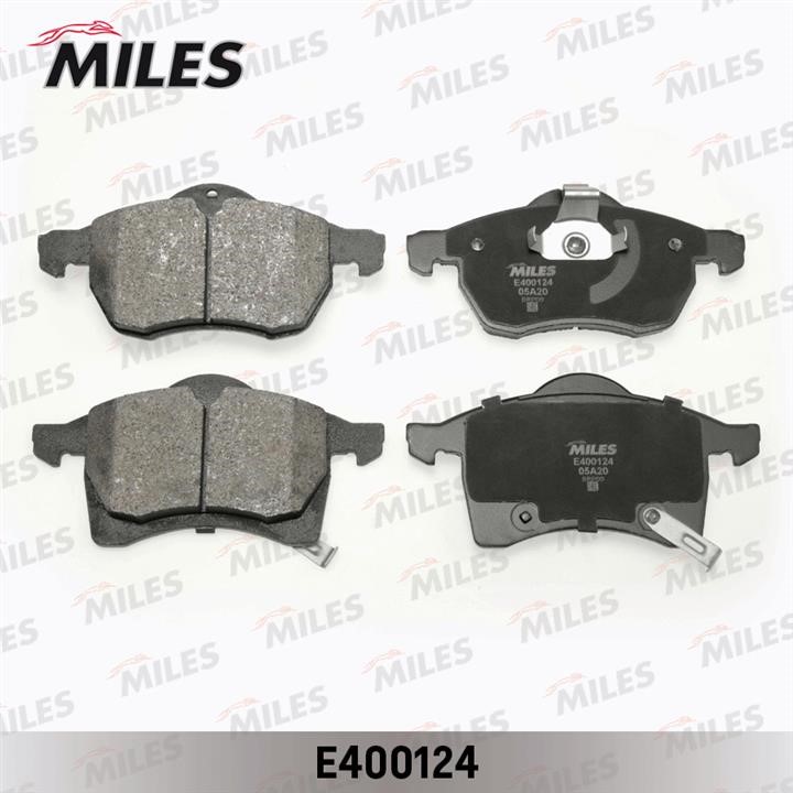 Miles E400124 Brake Pad Set, disc brake E400124: Buy near me in Poland at 2407.PL - Good price!
