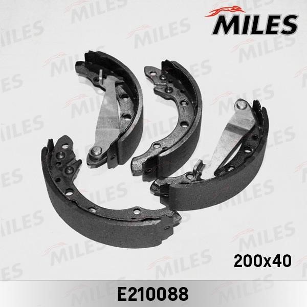 Miles E210088 Drum brake shoe E210088: Buy near me in Poland at 2407.PL - Good price!