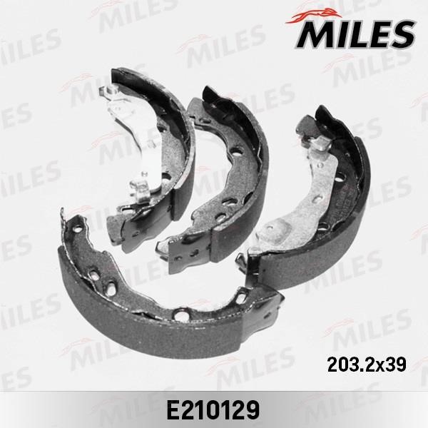 Miles E210129 Brake shoe set E210129: Buy near me at 2407.PL in Poland at an Affordable price!