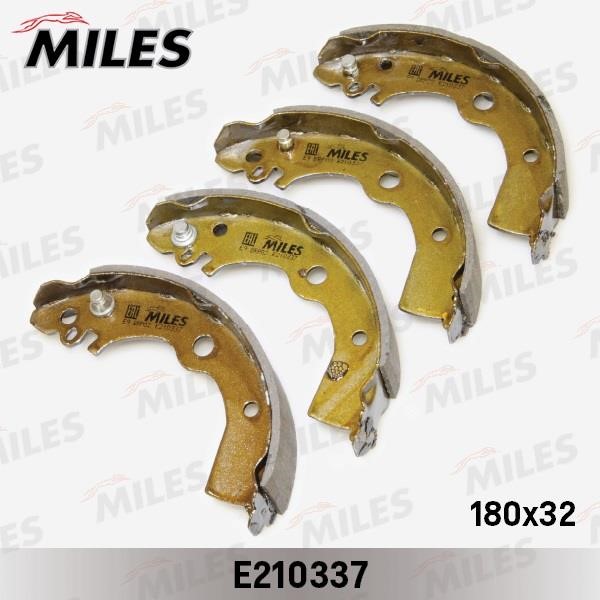 Miles E210337 Brake shoe set E210337: Buy near me in Poland at 2407.PL - Good price!