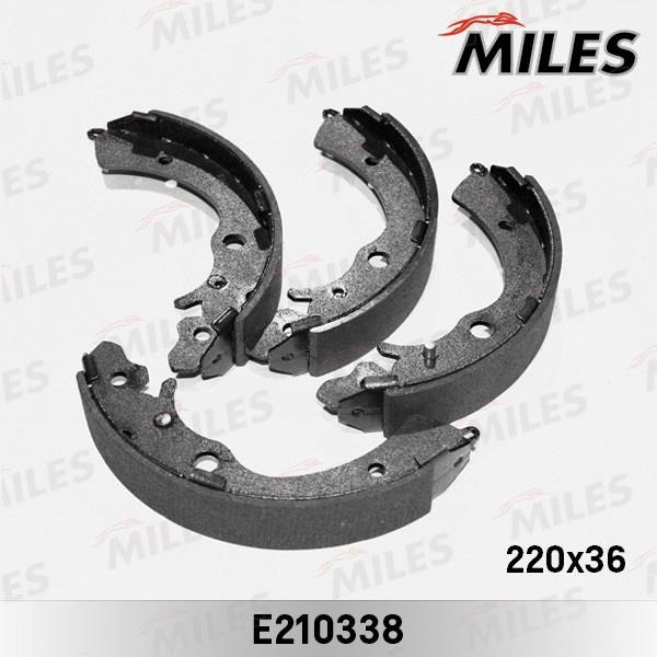 Miles E210338 Brake shoe set E210338: Buy near me at 2407.PL in Poland at an Affordable price!