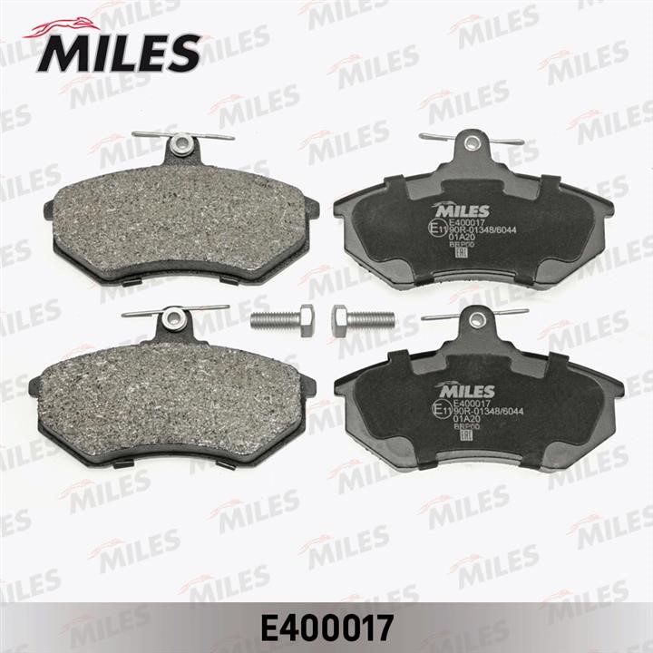 Miles E400017 Гальмівні колодки, комплект E400017: Приваблива ціна - Купити у Польщі на 2407.PL!