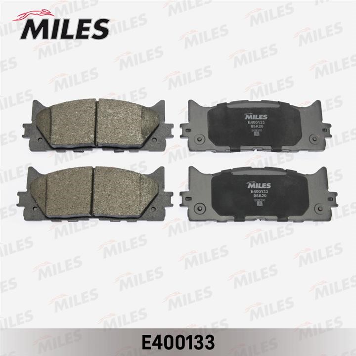 Miles E400133 Brake Pad Set, disc brake E400133: Buy near me in Poland at 2407.PL - Good price!