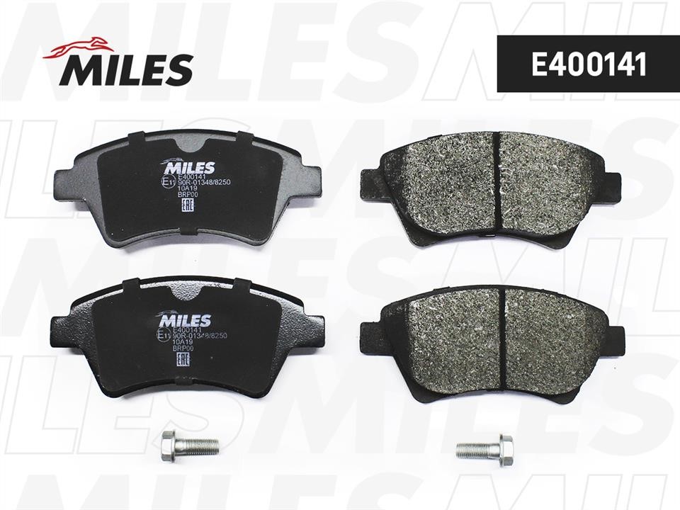 Miles E400141 Brake Pad Set, disc brake E400141: Buy near me in Poland at 2407.PL - Good price!