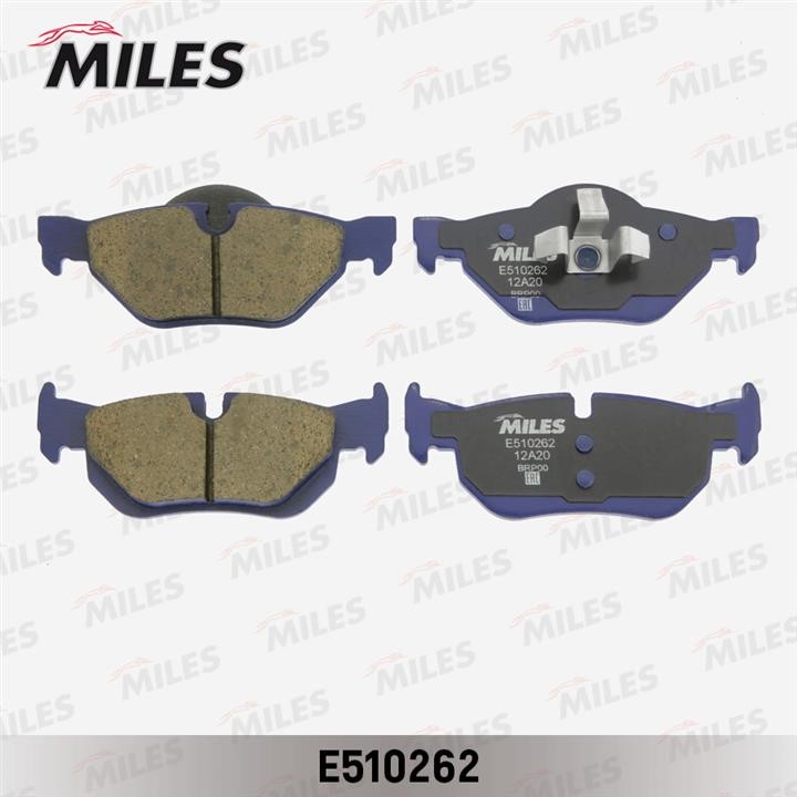 Miles E510262 Brake Pad Set, disc brake E510262: Buy near me in Poland at 2407.PL - Good price!