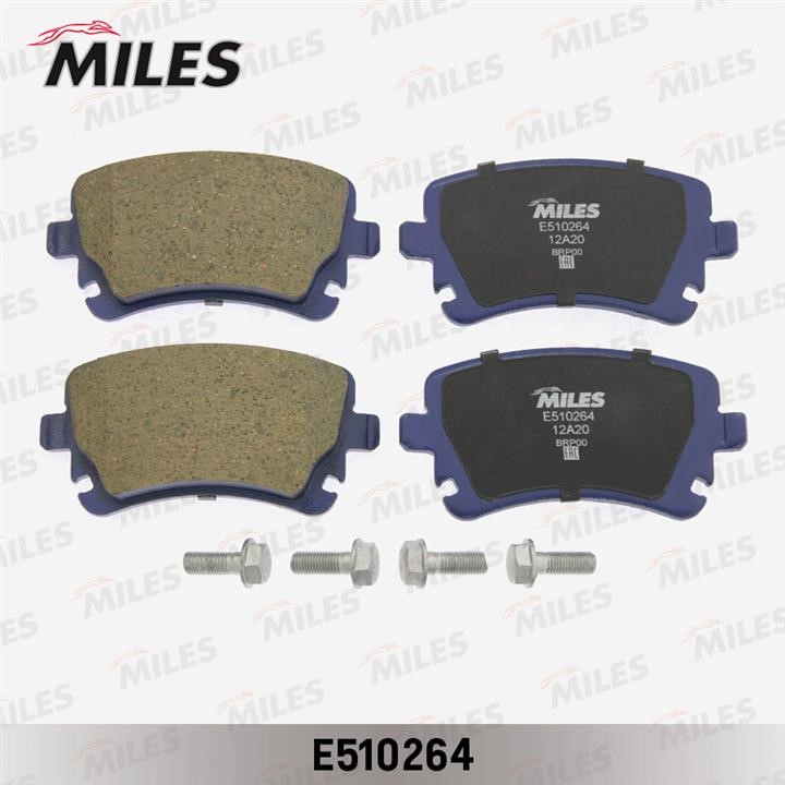Miles E510264 Тормозные колодки дисковые, комплект E510264: Отличная цена - Купить в Польше на 2407.PL!