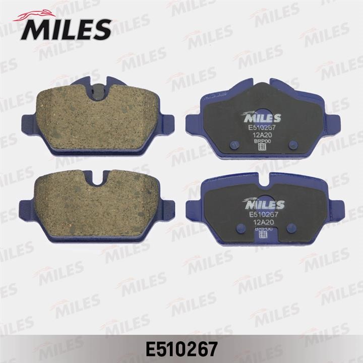 Miles E510267 Brake Pad Set, disc brake E510267: Buy near me in Poland at 2407.PL - Good price!