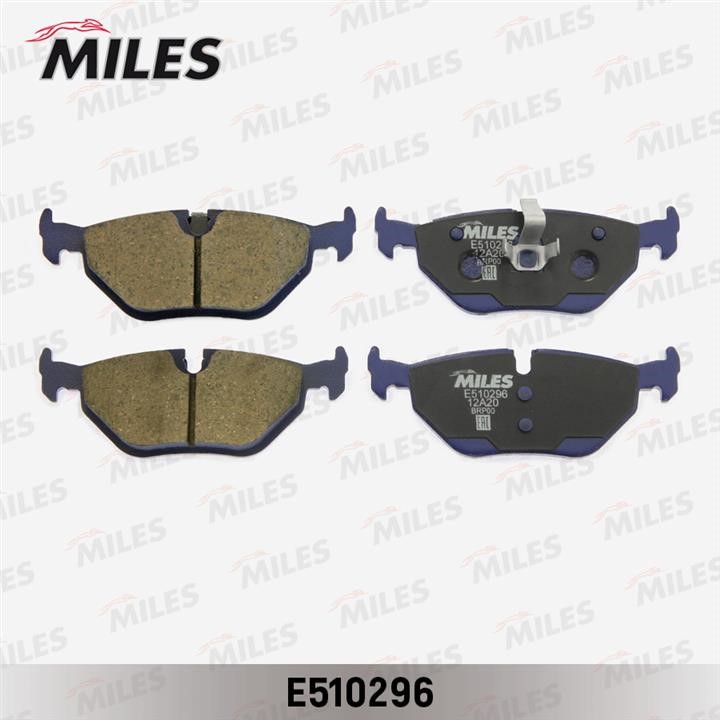 Miles E510296 Brake Pad Set, disc brake E510296: Buy near me in Poland at 2407.PL - Good price!
