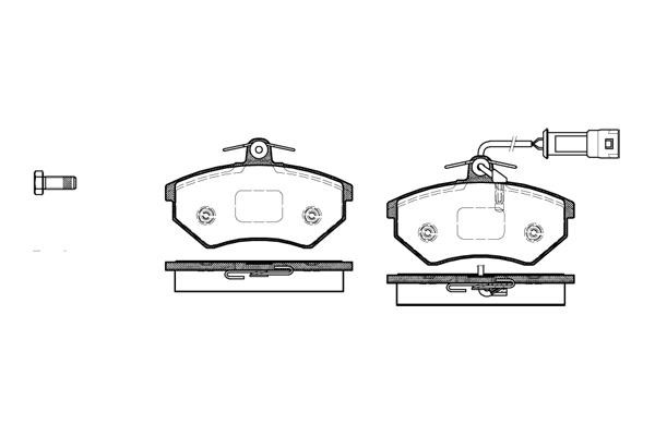 New Blox NB20901T19 Тормозные колодки дисковые, комплект NB20901T19: Отличная цена - Купить в Польше на 2407.PL!