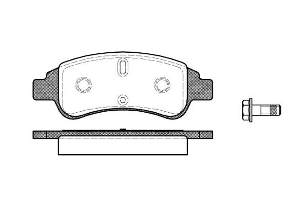 New Blox NB24101S03 Brake Pad Set, disc brake NB24101S03: Buy near me in Poland at 2407.PL - Good price!