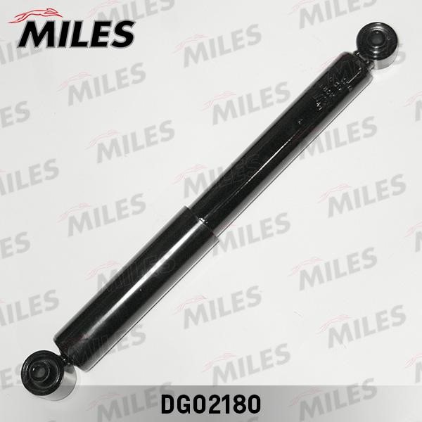 Miles DG02180 Rear oil and gas suspension shock absorber DG02180: Buy near me at 2407.PL in Poland at an Affordable price!