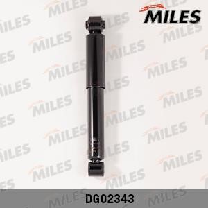 Miles DG02343 Rear oil and gas suspension shock absorber DG02343: Buy near me in Poland at 2407.PL - Good price!