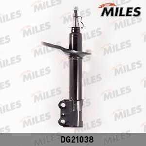 Miles DG21038 Front right gas oil shock absorber DG21038: Buy near me in Poland at 2407.PL - Good price!