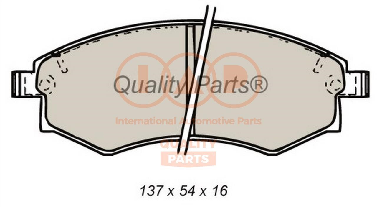 IAP 704-18020P Тормозные колодки дисковые, комплект 70418020P: Отличная цена - Купить в Польше на 2407.PL!