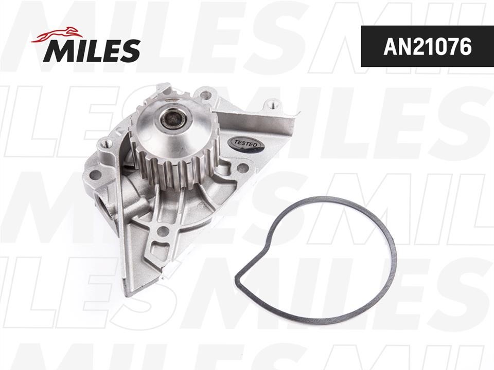 Miles AN21076 Water pump AN21076: Buy near me in Poland at 2407.PL - Good price!